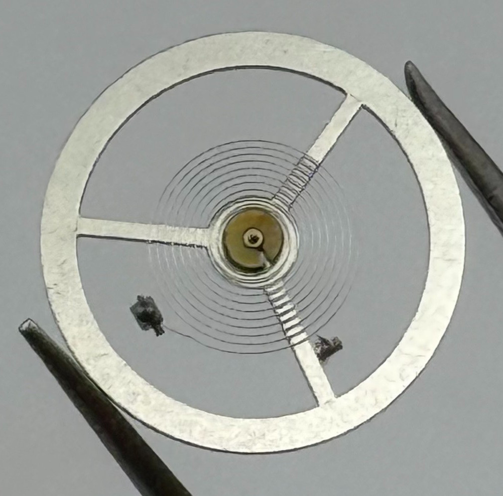 BFG 582 Balance Wheel Complete And Spring 13½’’’ 1782 Watch Movement Parts NOS