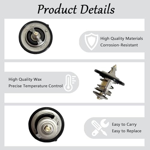 Thermostat Fit for Mazda 1992-2019 2 3 323 5 6 626 B-Serie Bt-50 KL01-15-171A