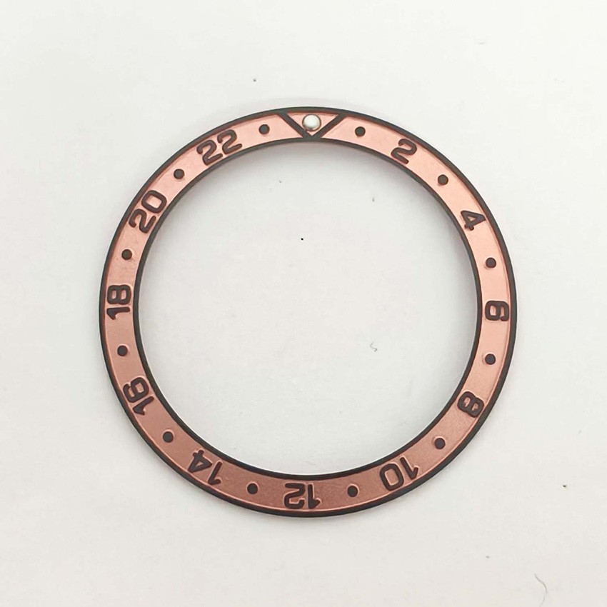 38mm Stainless Steel Watch Bezel Insert Ring For 40mm SUB Watch Case Accessories