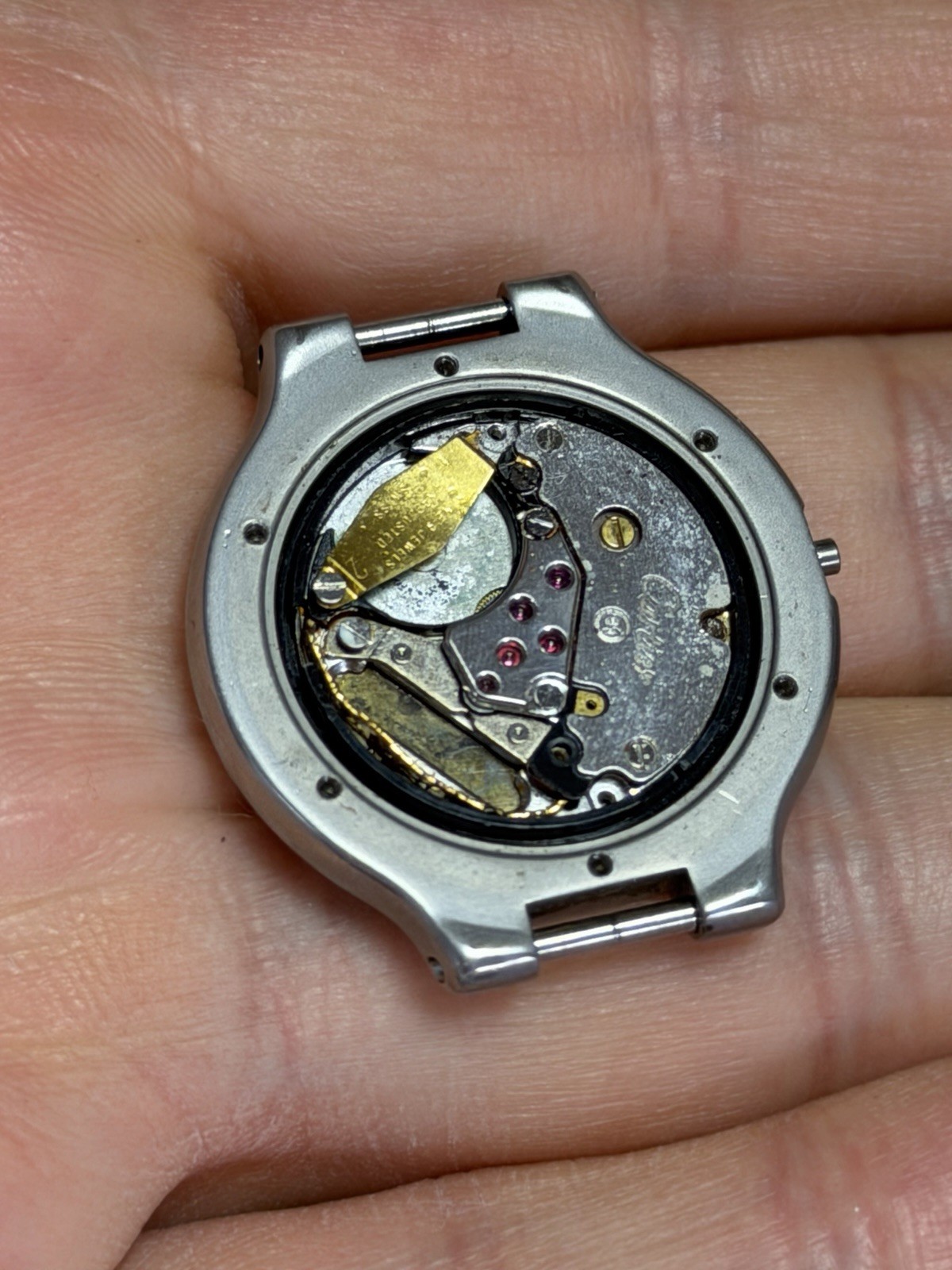 Must De Cartier Quartz Cal.81 Swiss Made Selling For Parts Genuine Swiss Made