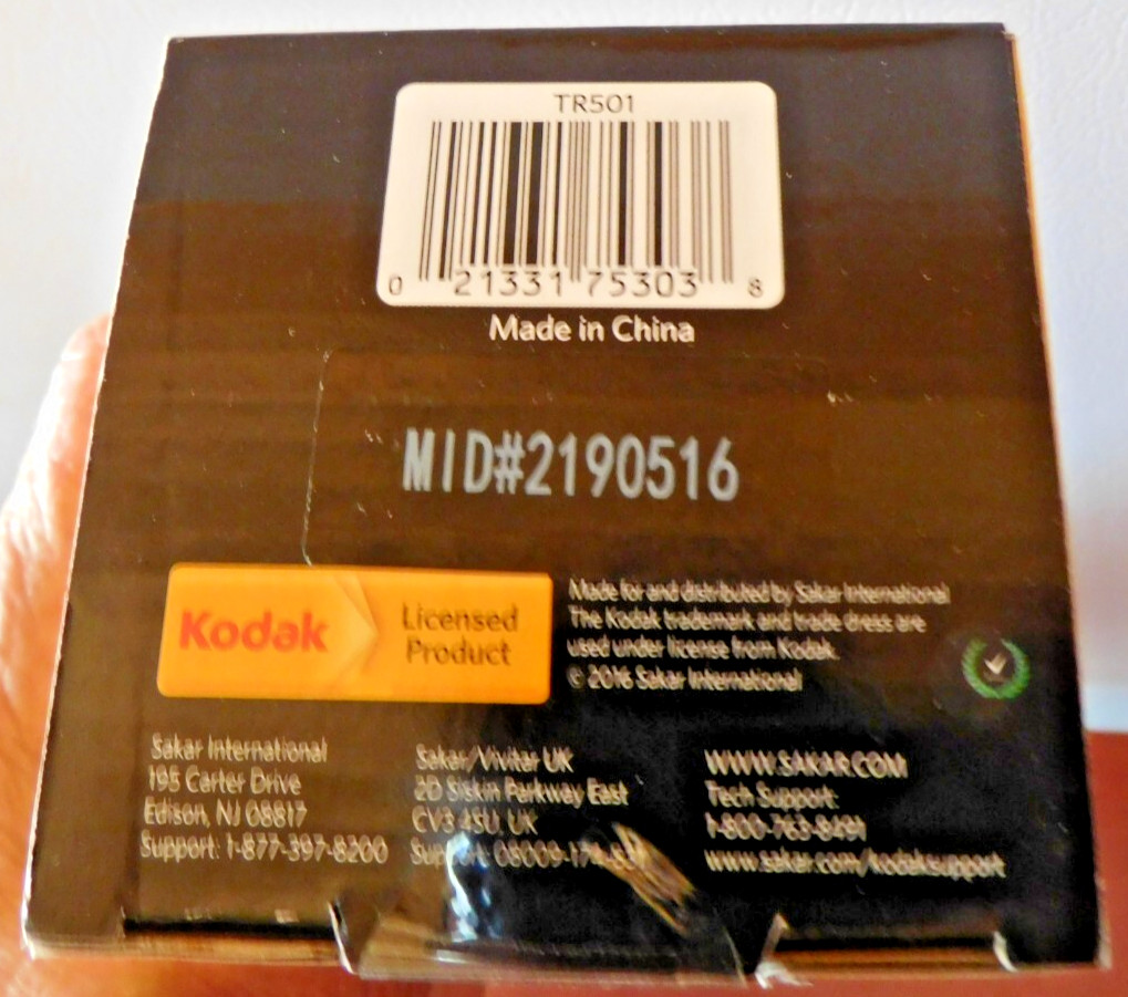 KODAK TRSO1-TRIPOD 50 INCH. BRAND NEW UNOPEND.