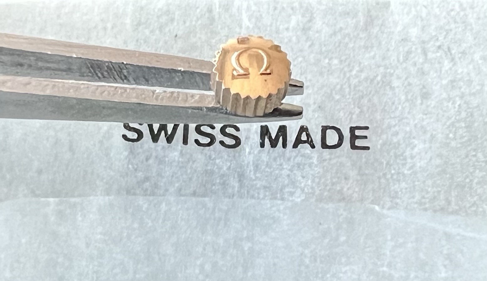 Genuine OMEGA Watch crown, Rose gold 4.4mm OC#1711