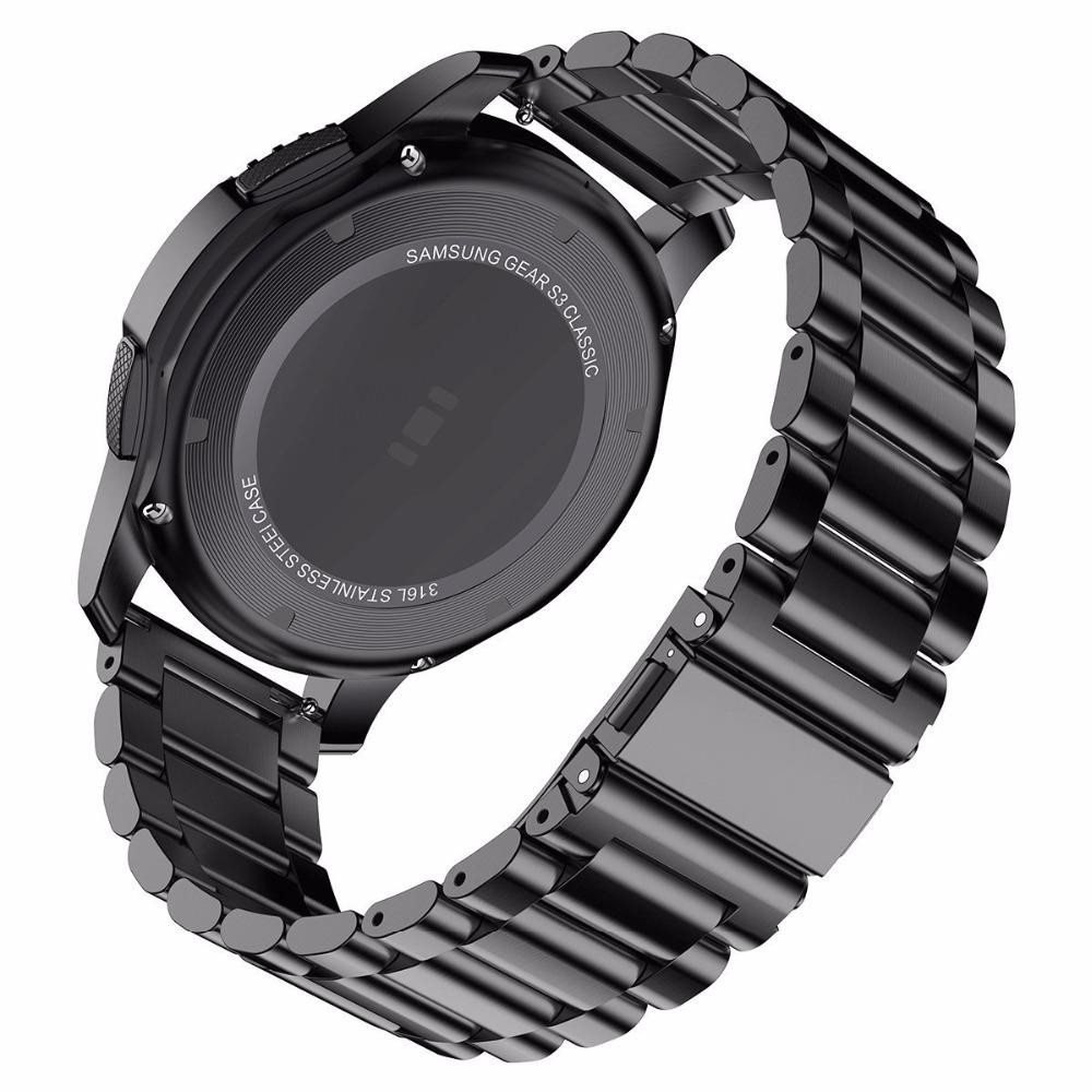 22mm Stainless Steel Strap for Omega X Swatch Moonswatch Metal Wrist Watch Band