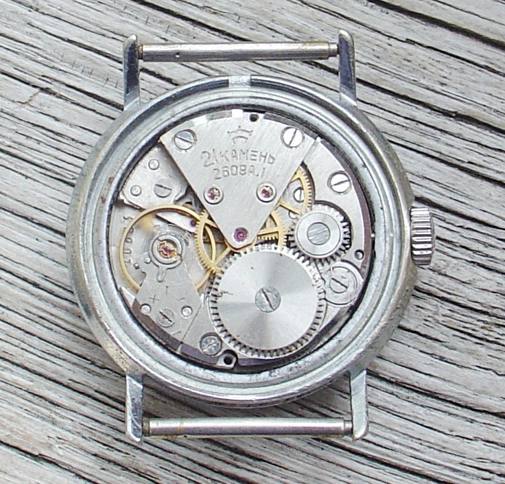 SOVIET RAKETA ATOM WATCH FIRST CLASS “2609A.1” MOV. 21jewels Screwback Servised