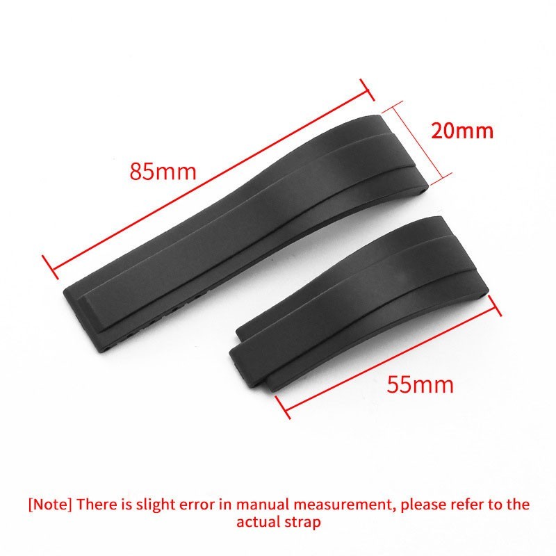 20-22mm Rubber Watch Strap Band For RoEXs DATEJUST DAYTONA SUBMARINER GMT