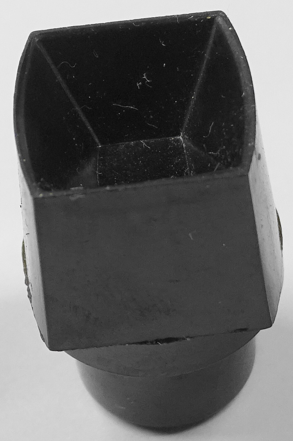 Robur Block 17 X 17 Mm Glass Barrel Base Plate In Bakelite