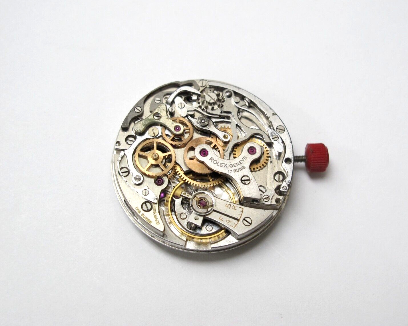 ROLEX VINTAGE MOVEMENT FOR REF.2811-3525 2 REGISTERS WORKING ALL FUNCTIONS WORK!