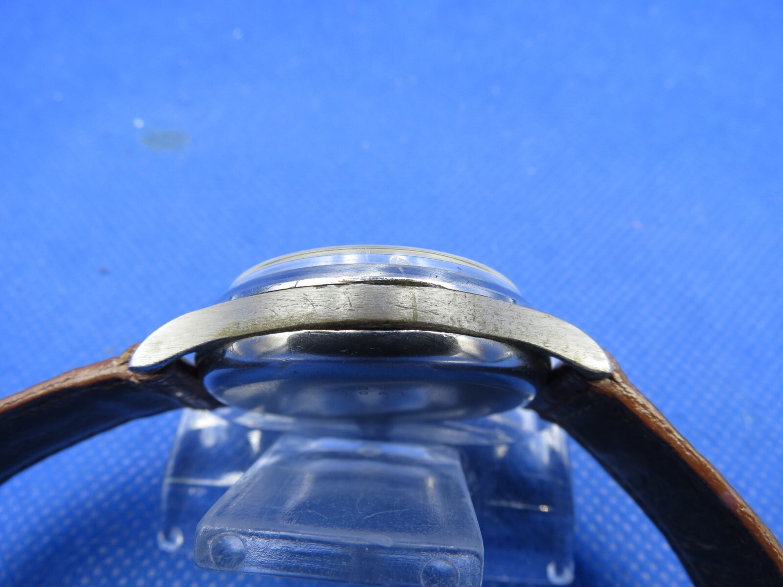 WAKMANN VINTAGE CHRONOGRAPH RARE LANDERON MOVEMENT NICE 34 MM CLEAN