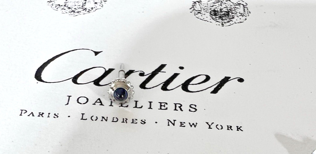 Cartier Watch Crown Must Etc WOMEN’S 18k WHITE Gold 3.80mm Complete Swiss Made