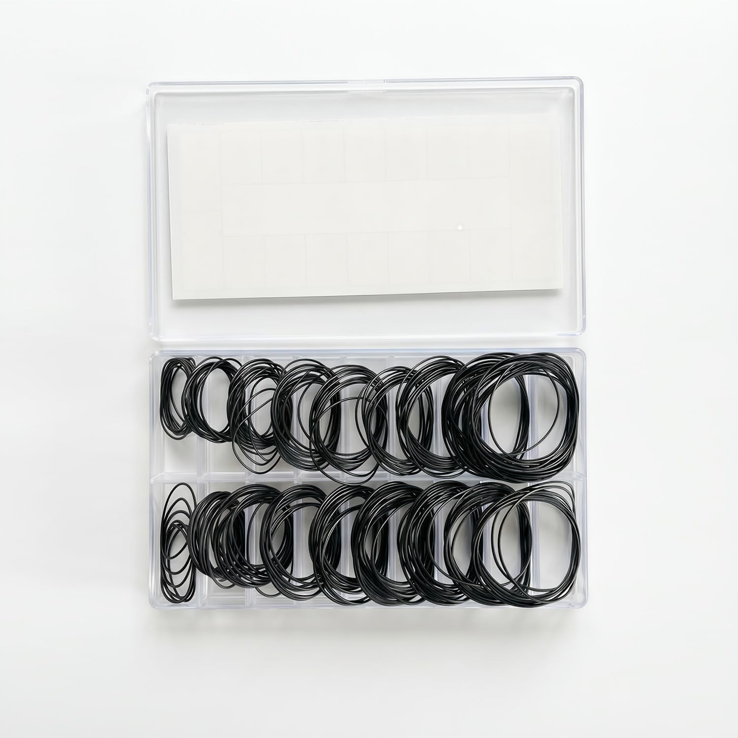 180 Pcs O-Ring Watch Gasket Kit 16-30mm Rubber Waterproof Back Case Seal Set