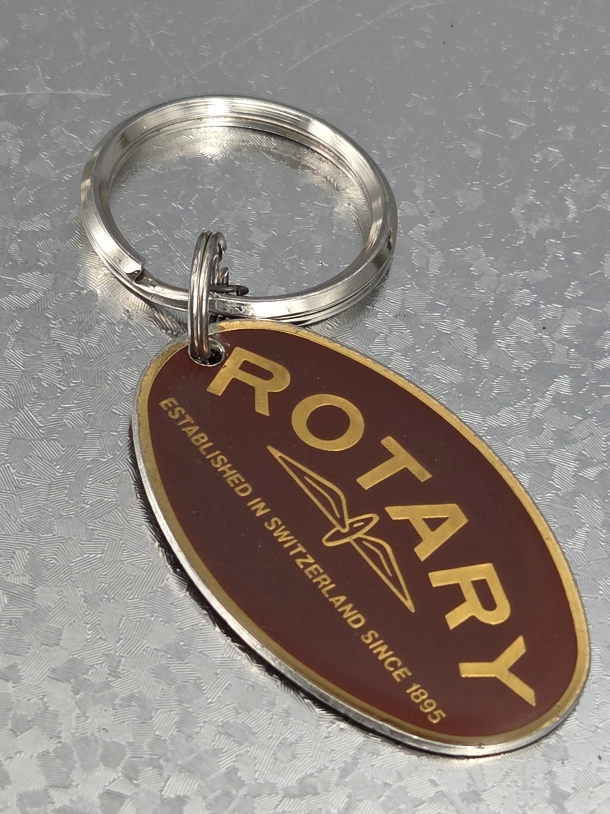 Rotary Watch 1895-1995 Centenary 1995 Years Key Ring