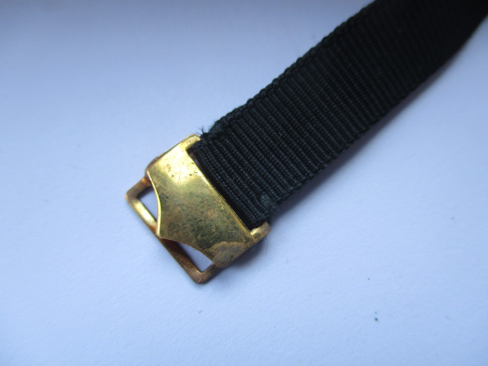 Vintage watch bands – adjustable by ALPHA – black x 24