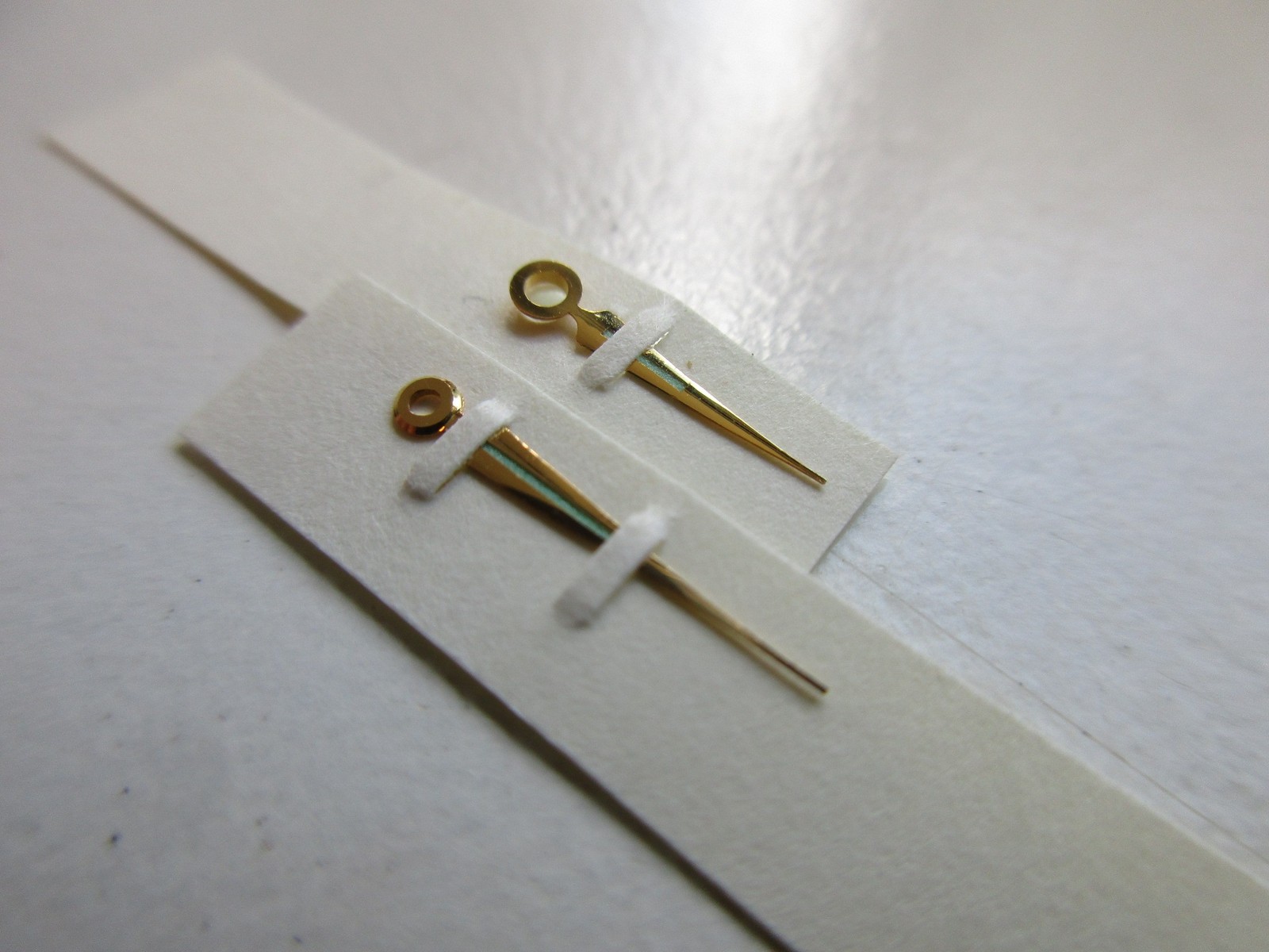 AS A. Schild cal. 1298 1361 Dauphine gold plated watch hands 130 90