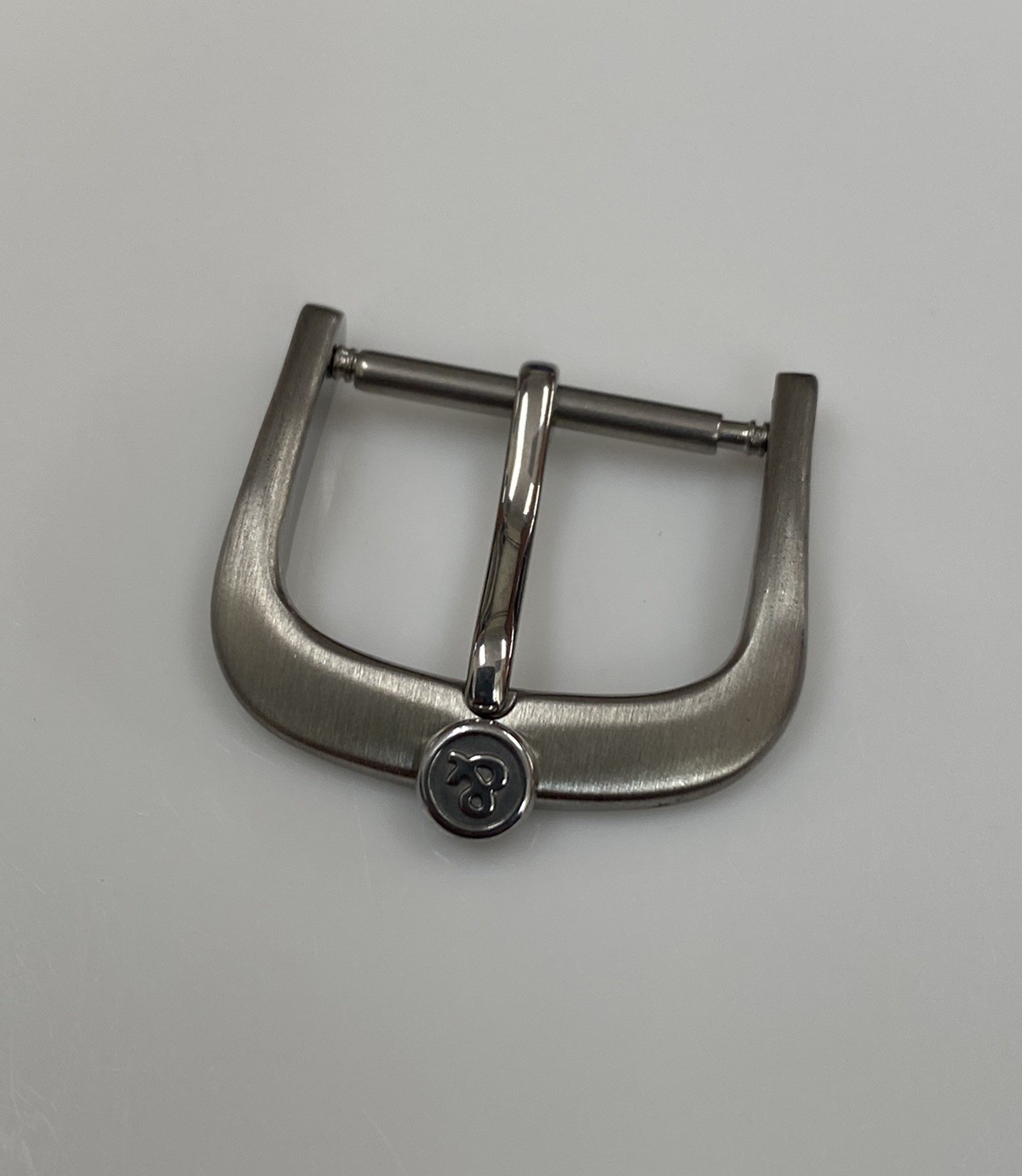Original New Bell & Ross Stainless Steel 18mm Watch Buckle for Leather Strap