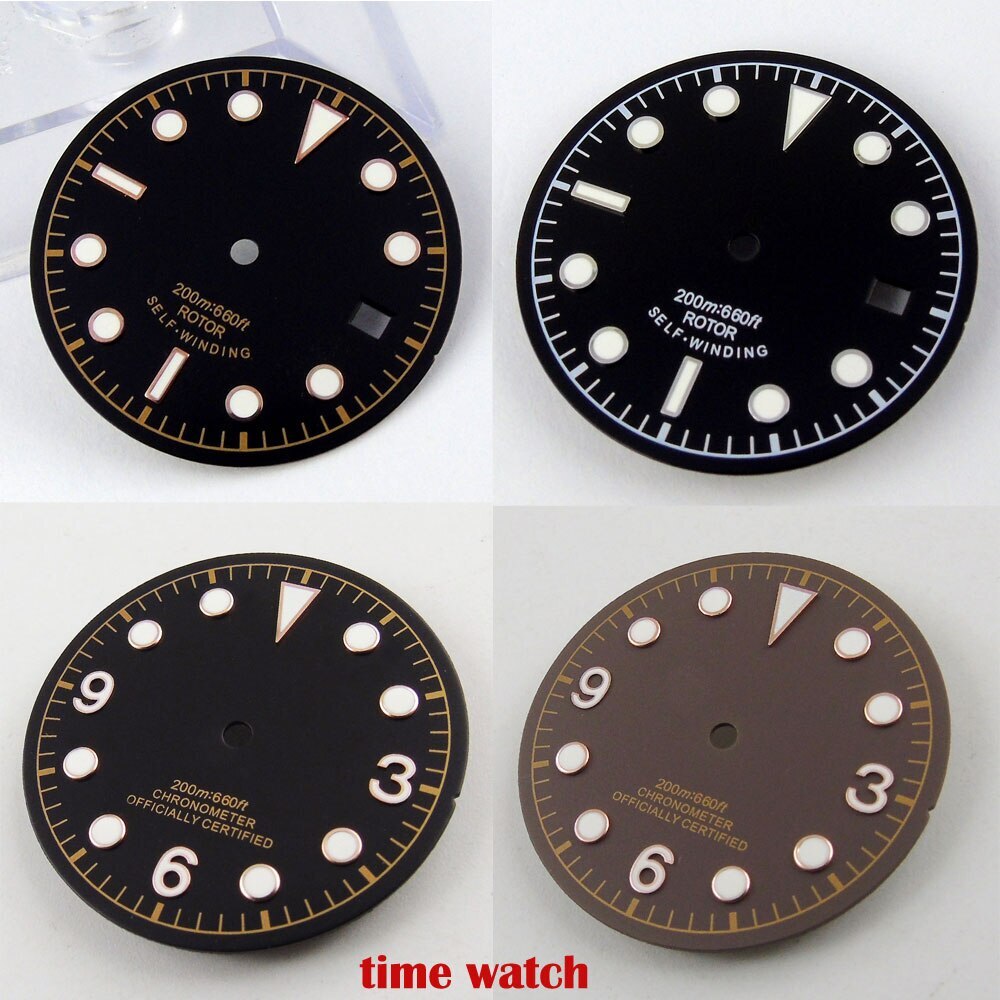 30.4mm Watch Dial+Hands Fit Miyota8215 821A DG2813 3804 ETA2824 PT5000 NH35 NH36