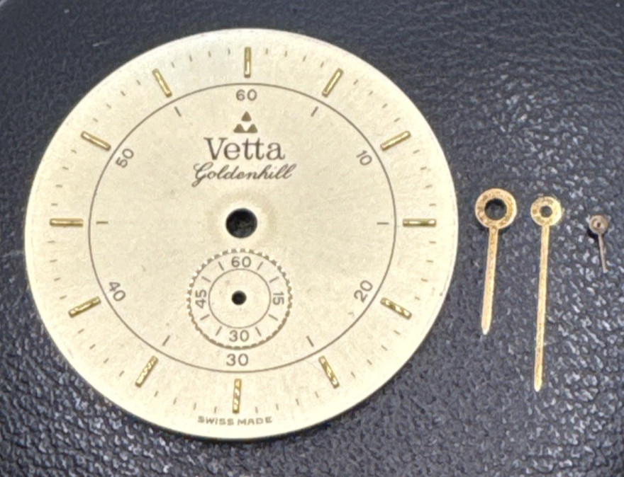 Goldenhill eta 980.153 23.5mm dial summit; h+m+ hands p.second swissmade