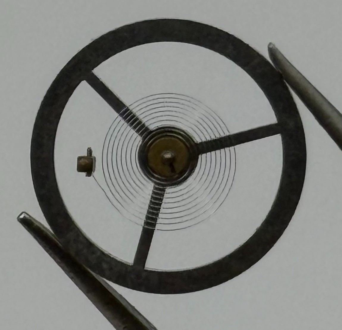 BFG 582 Balance Wheel Complete And Spring 13½’’’ 1782 Watch Movement Parts NOS