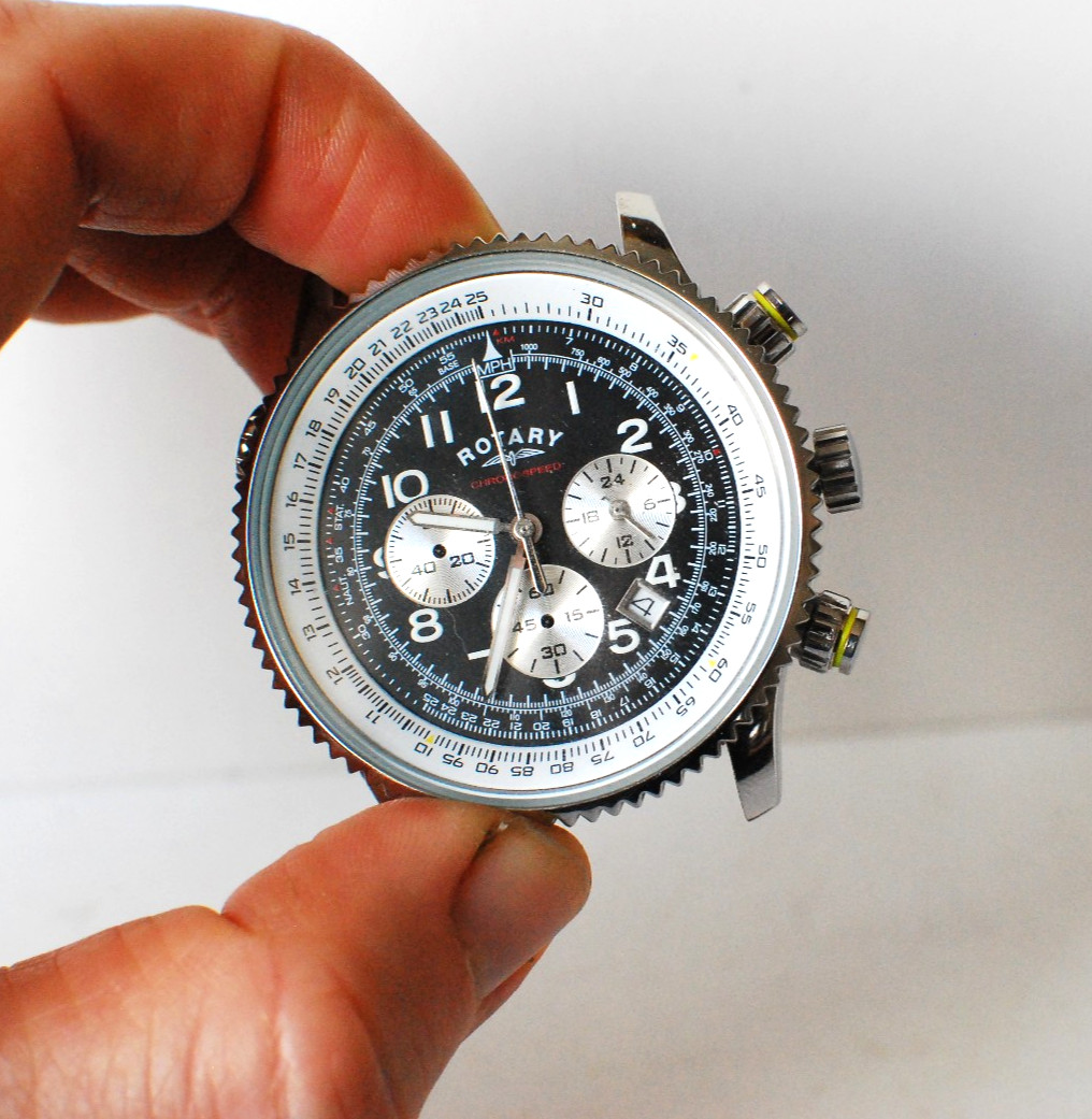 ROTARY CHRONOSPEED WITH MIYOTA 0S20 QUARTZ MOVEMENT – PLEASE READ DESCRIPTION