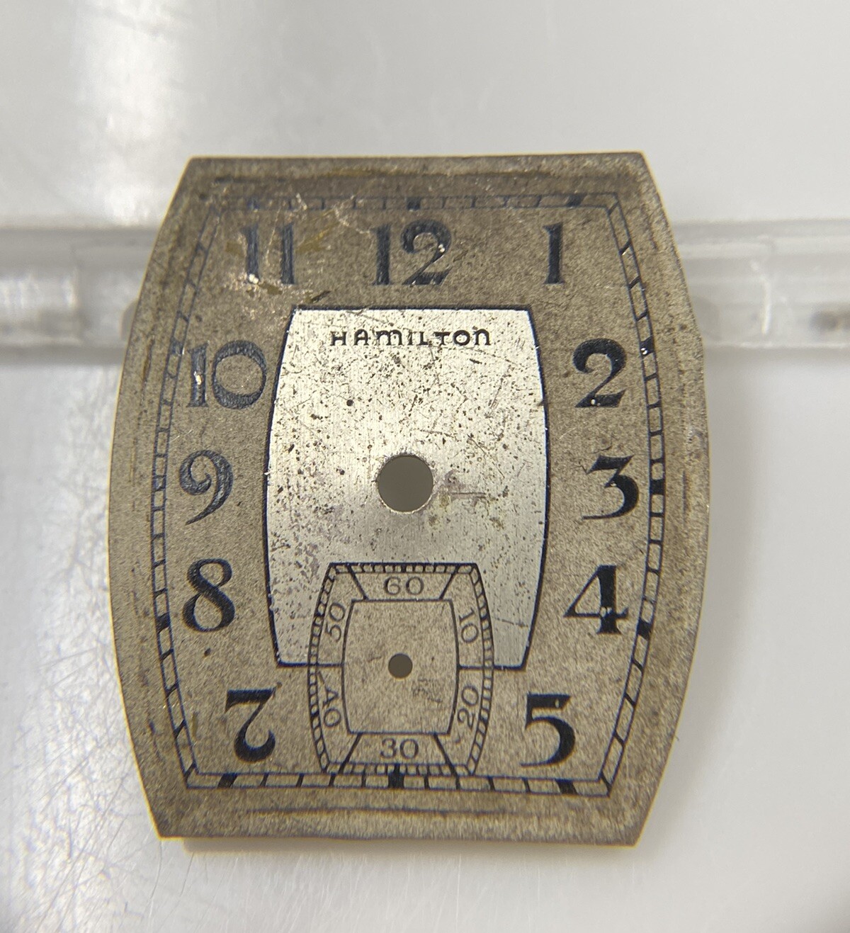 Original Vintage Hamilton Caliber 987F Dial