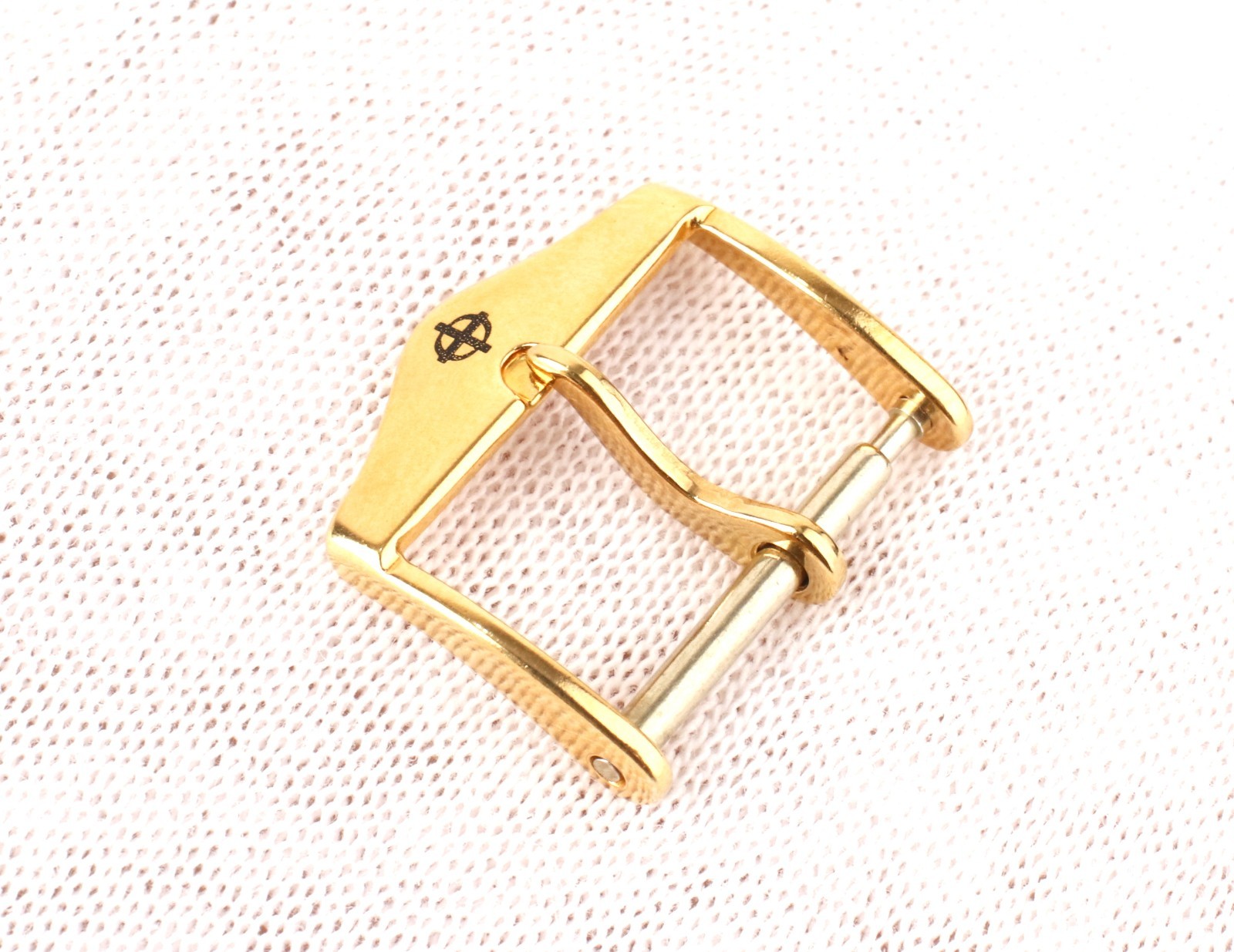 16mm ZODIAC Metal Watch Strap Band Buckle Gold-Tone SWISS🇨🇭MADE Vintage