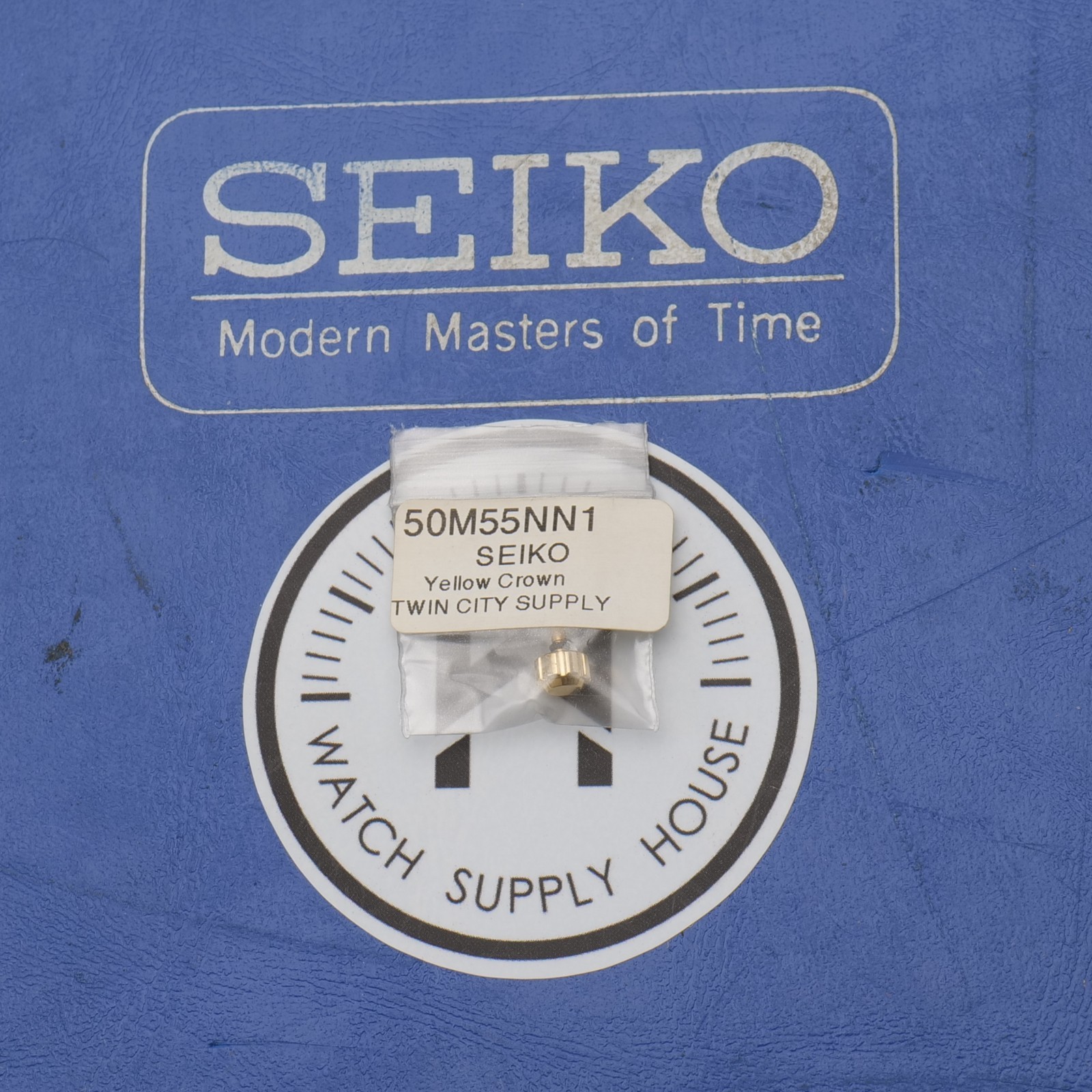 Seiko 50M55NN1 Gold Tone New Old Stock Genuine Watch Crown Parts (SEK)