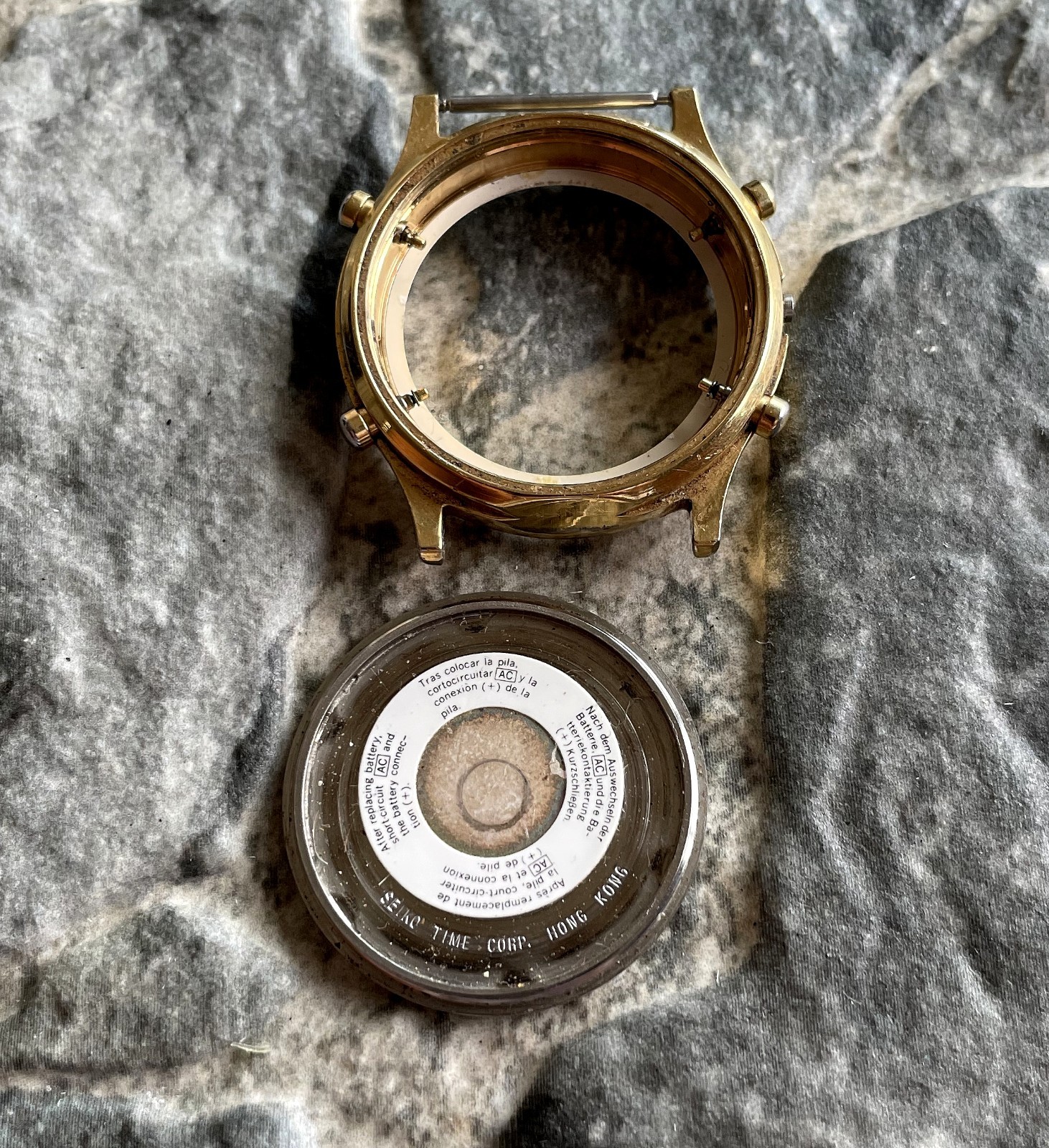 ✩ Vintage SEIKO 6M15-7031 wristwatch CASE