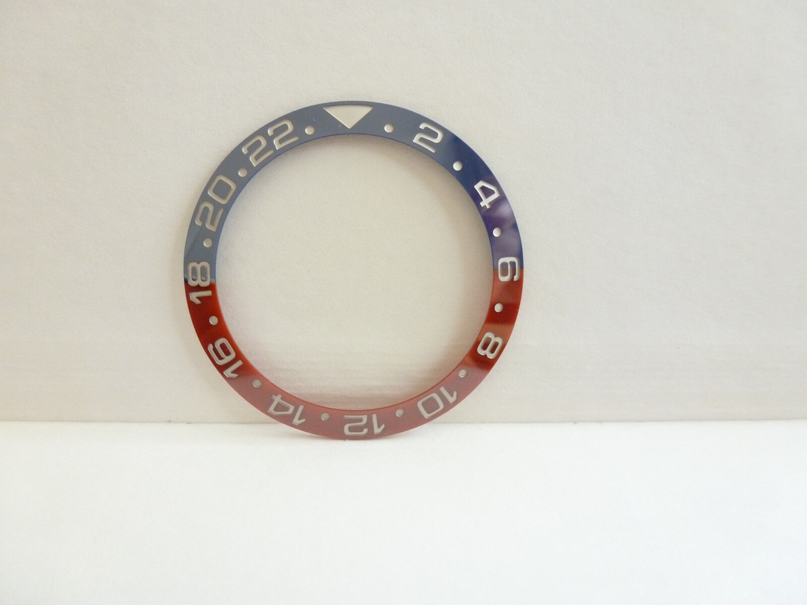 ceramic Bezel Insert Fits Rolex GMT Master II Pepsi 116710 126710 Custom Made