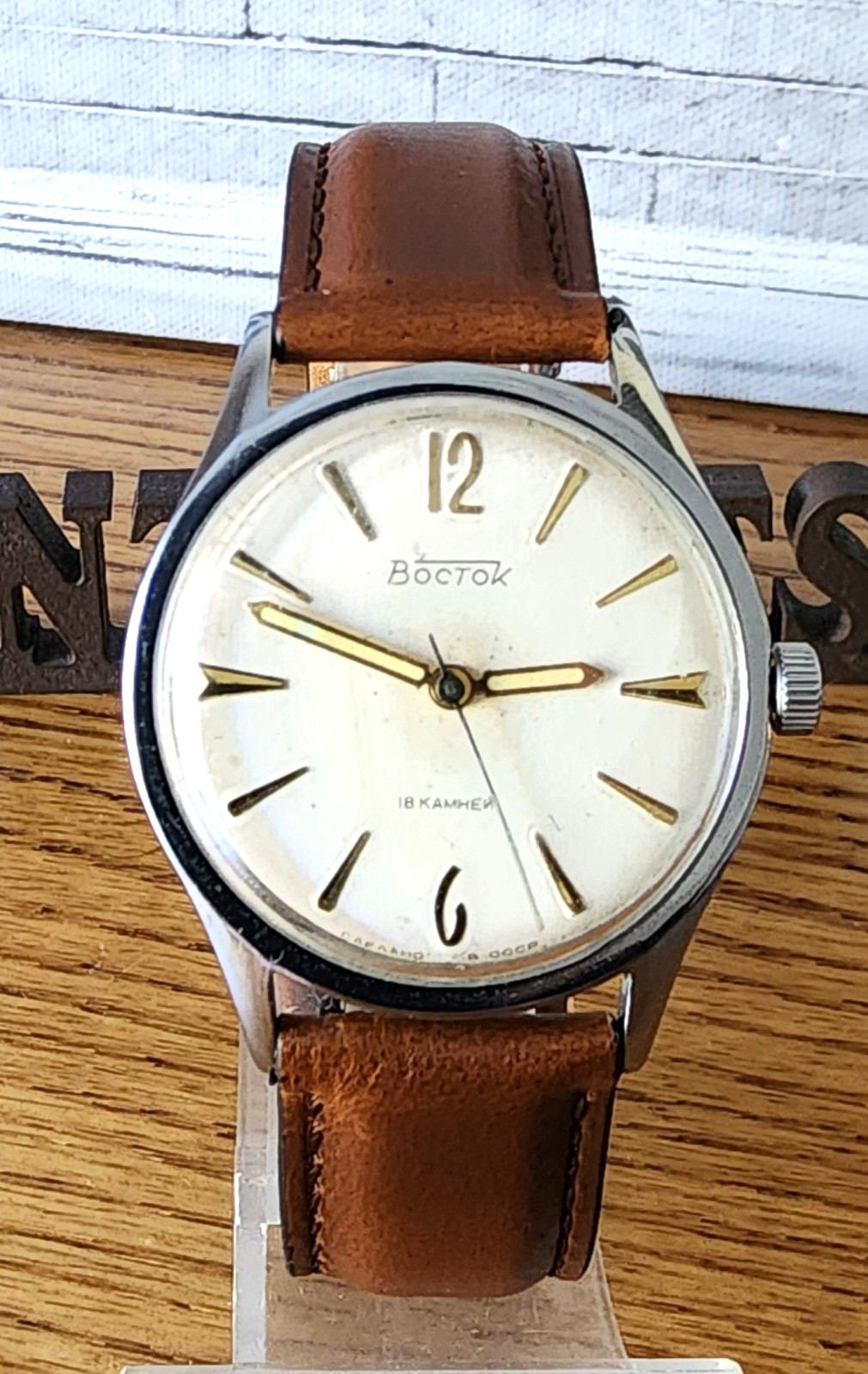Vintage watch VOSTOK. Vostok export edition. 60s. MADE IN USSR. Soviet.