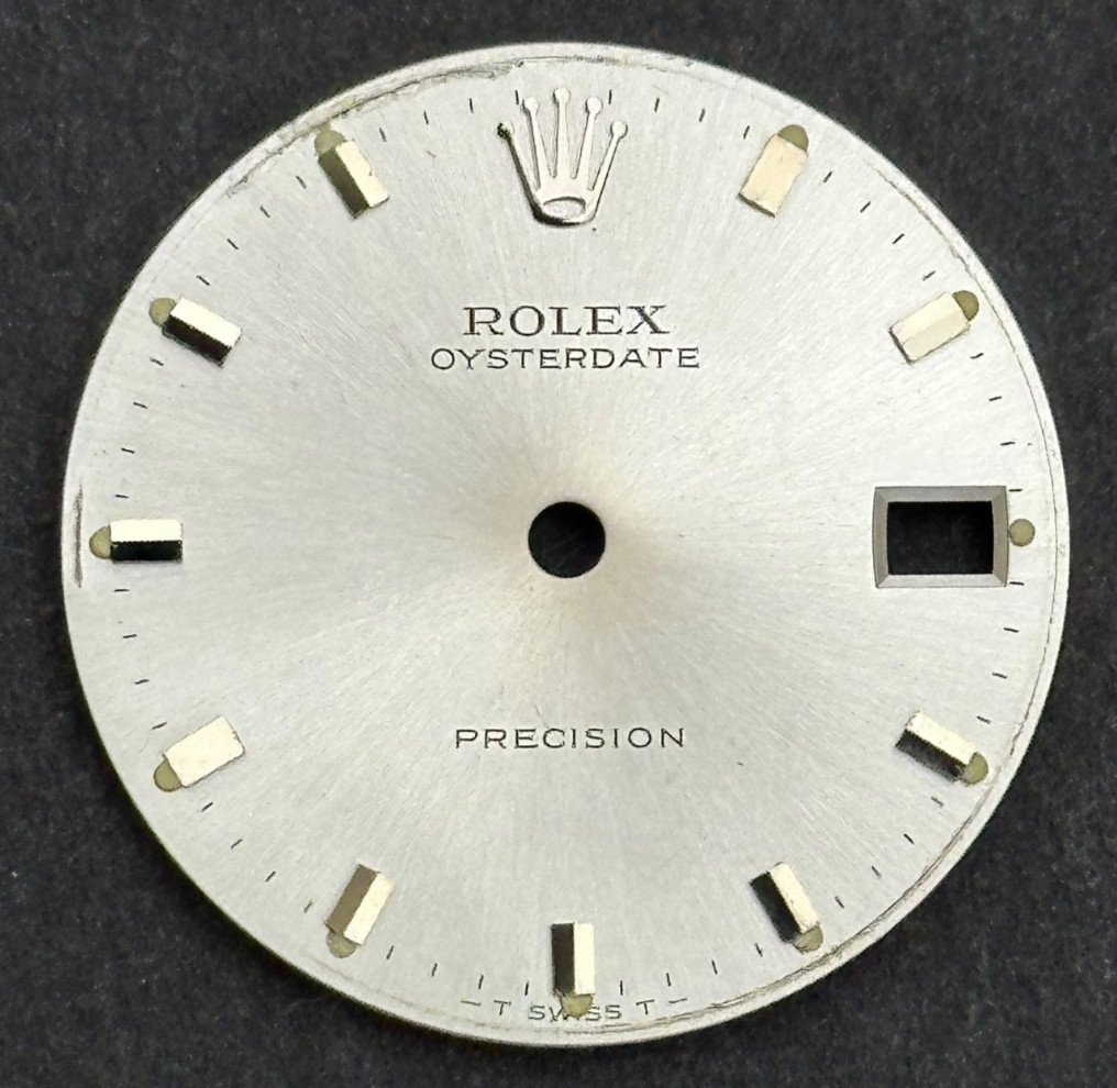 Vintage Rolex Oysterdate Precision Watch Dial For 6466