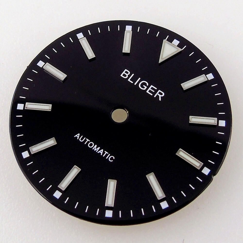 Blue Black Yellow 29.2mm Watch Dial Face fit ETA 2824 PT5000 NH35A NH36 Luminous