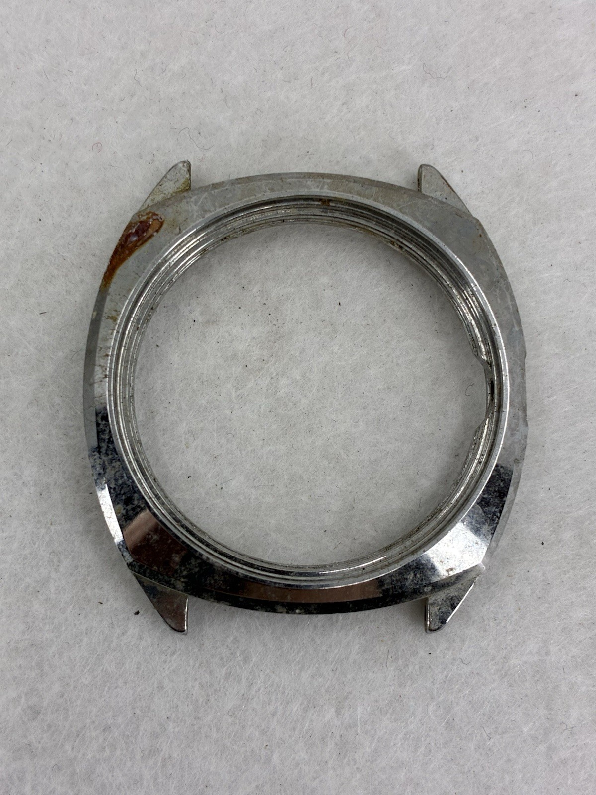 Watchmaker Parts. Lot # 5. Cases, Bracelets, Balances, Mounted Jewels, Etc