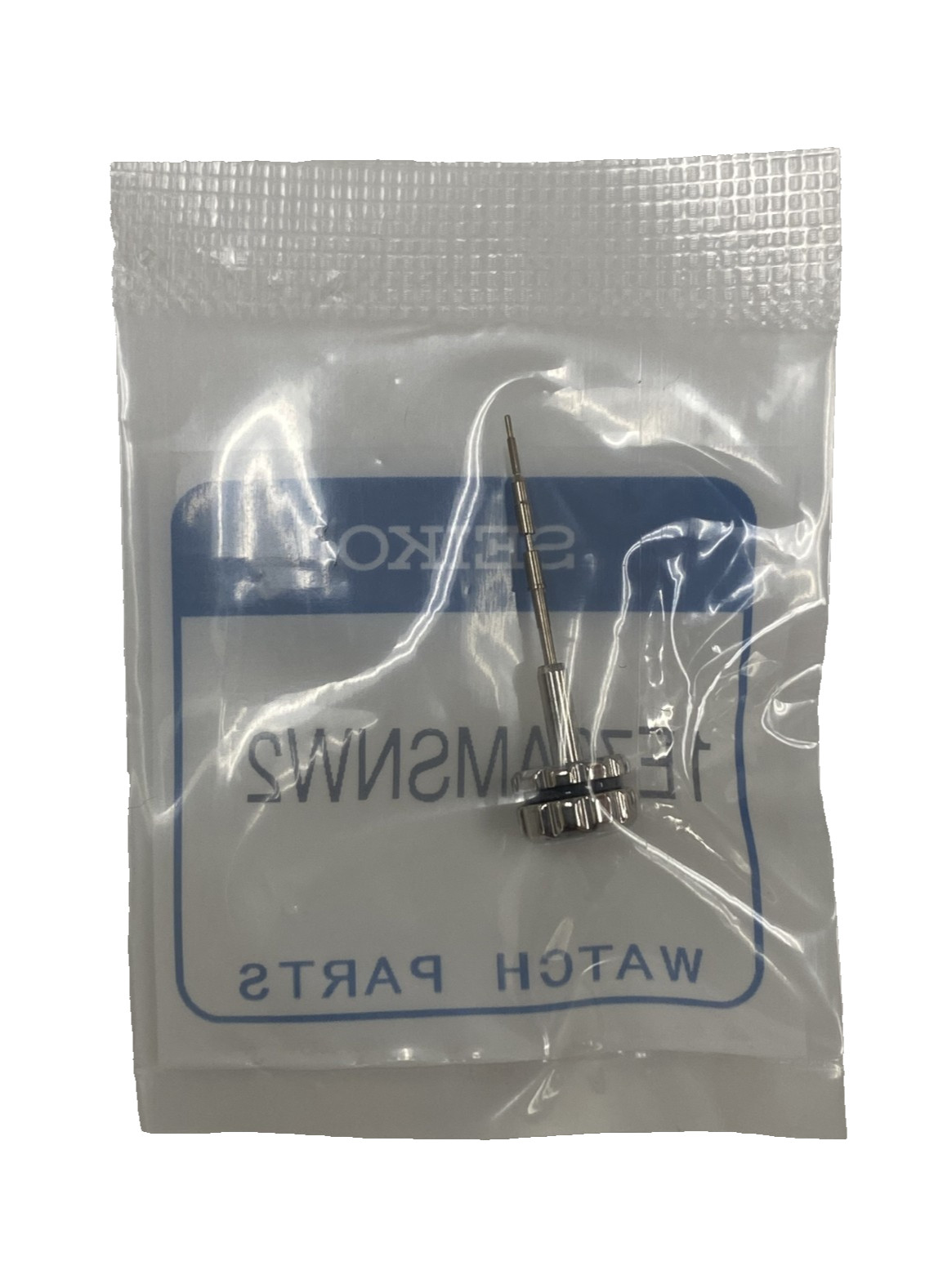 ORIGINAL SEIKO BLACK STRIPE CROWN/STEM 1E70AMSNW2 for 5M62-0BL0 SBCZ011 SKA371