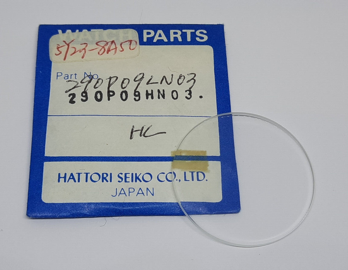 Genuine NOS Seiko 290P09HN03 Crystal for Seiko 5H23-8010, 5Y23-8A59, 8M32-8000