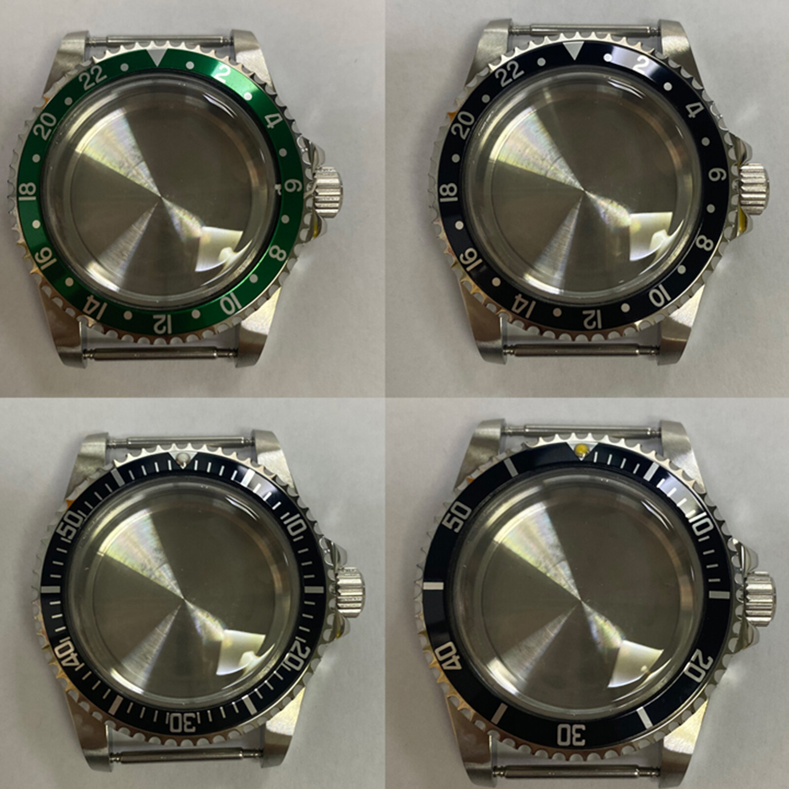 39.5MM Stainless Steel Watch Case for NH35 NH36 Mechanical Watch Movement Part