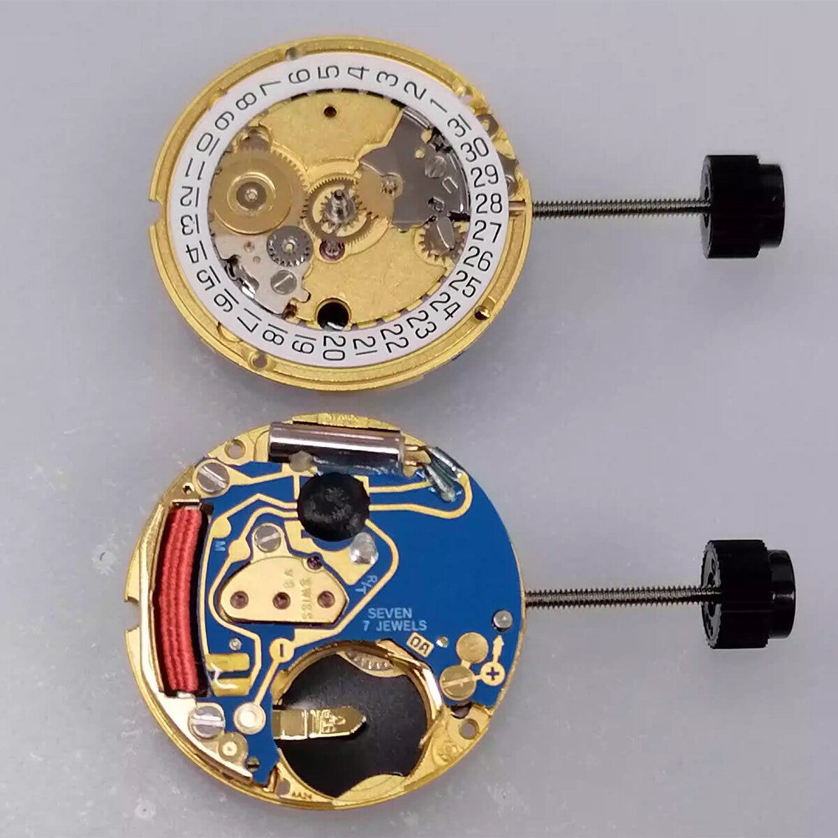 Swiss Made ETA 956.112 Quartz Watch Movement with Date Display at 3 and 3 Hands