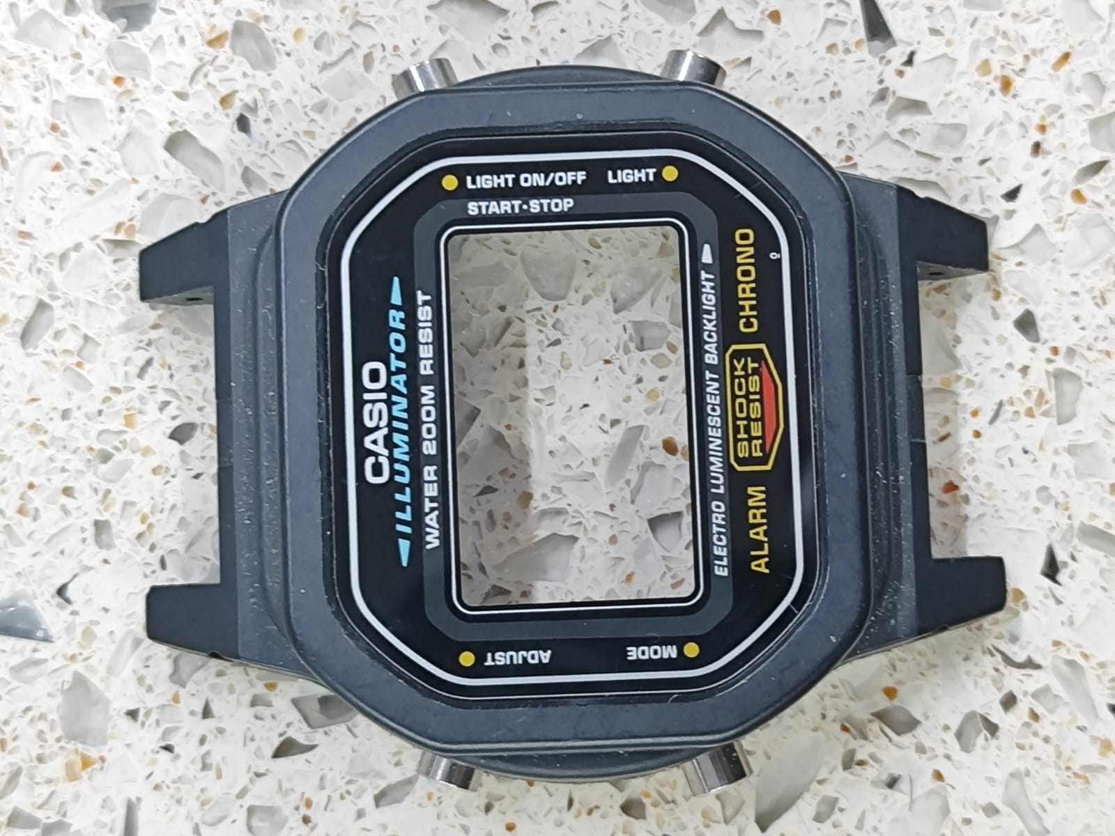 Original CASIO CASE Casio G-Shock DW 5600 Mod Black PVD NOS