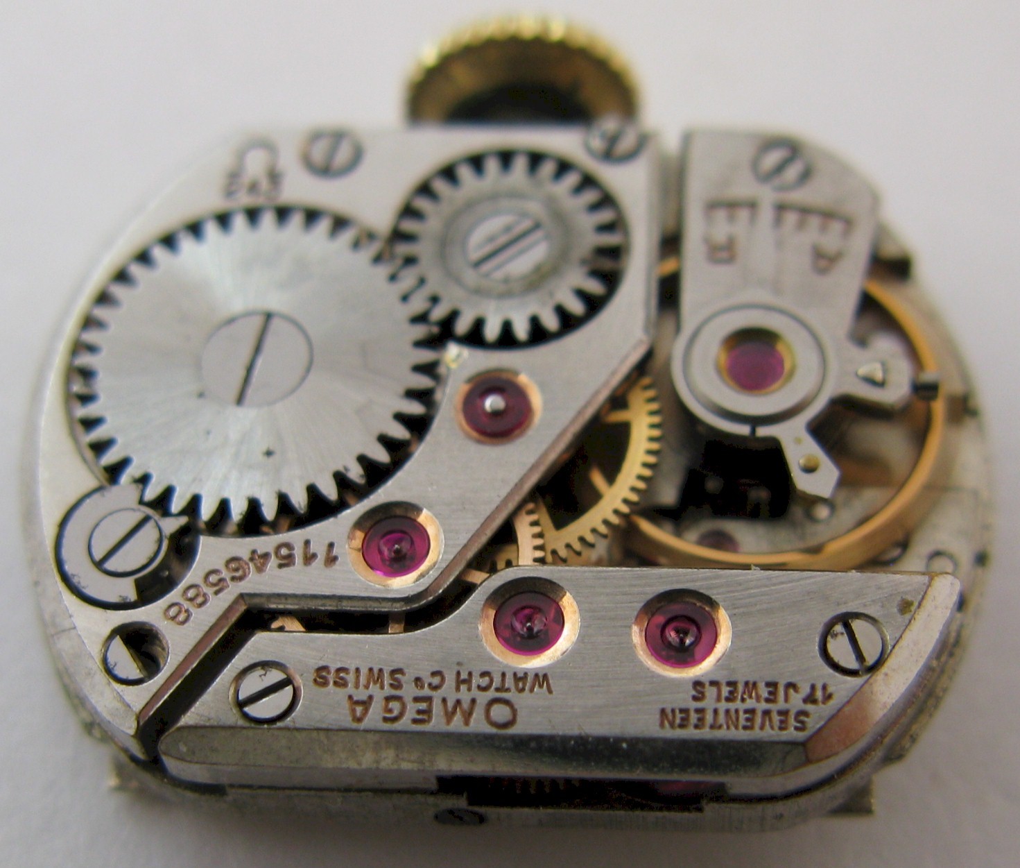 Lady Omega 243 17 jewels watch movement for part …