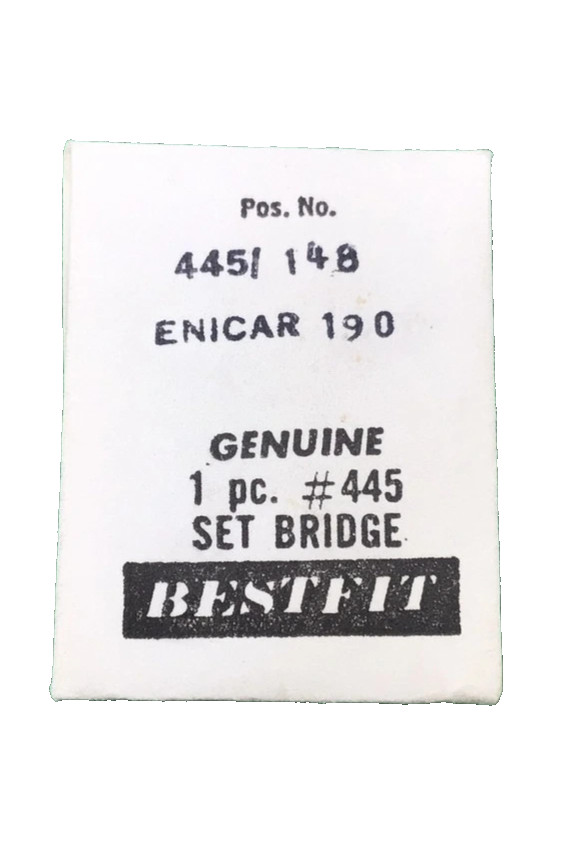 ENICAR 190 Setting Lever Spring Set bridge watch part #445/148