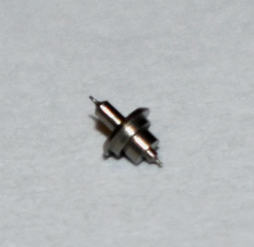 NOS Balance Staff for Russian watch Molnija SLIM ChK-6, 3601, ChChZ, ISKRA