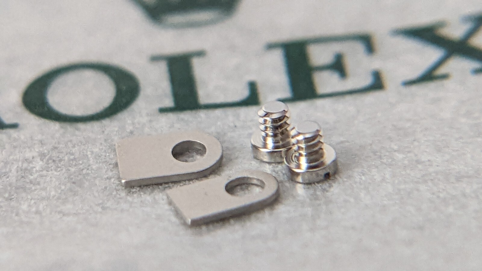 Rolex Genuine Cal 3155 127 166 Bridle And Case Clamp 2 Pieces Each New Old Stock