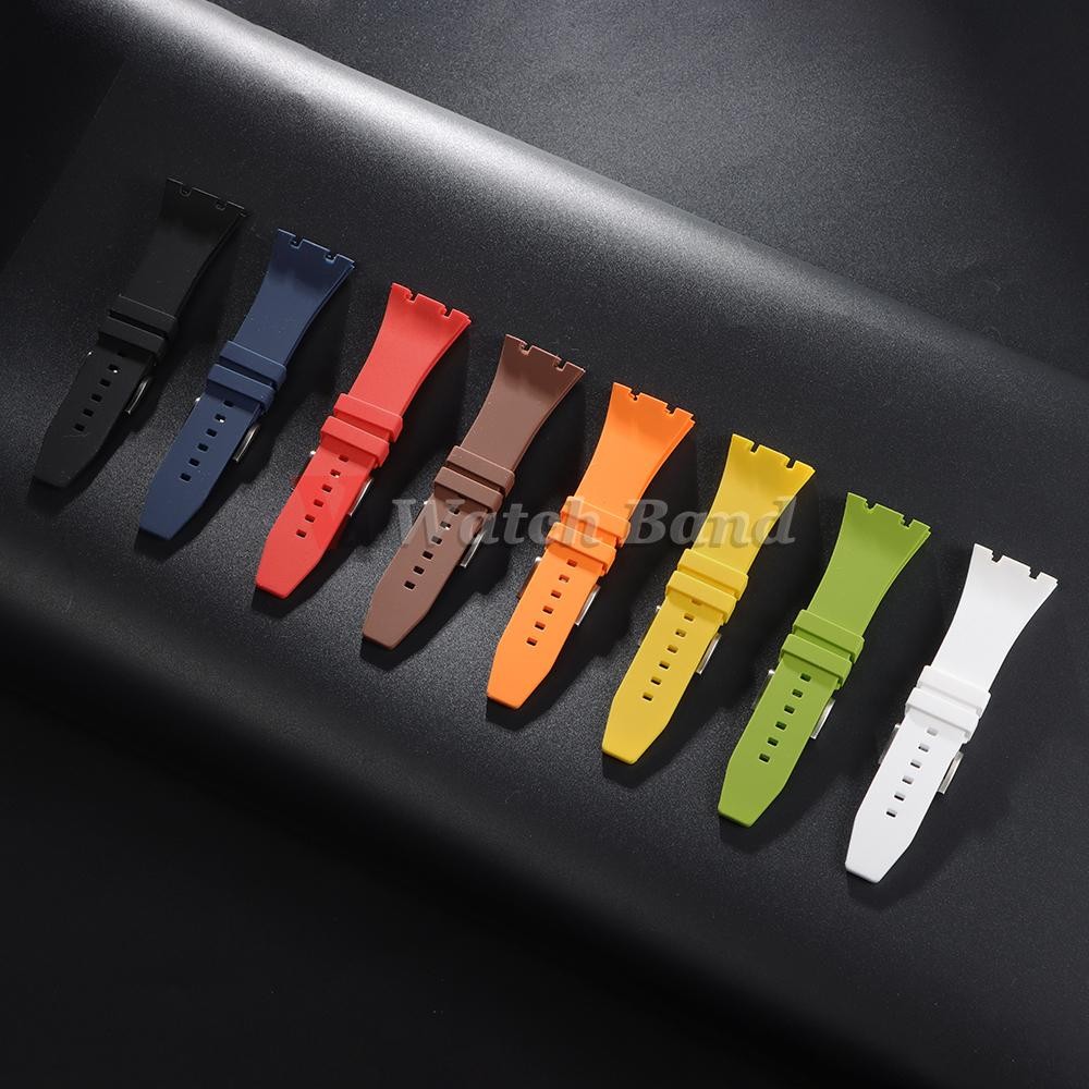 27/28/30mm Silicone Watch Band Strap for Ap Royal Oak Offshore 15703 Sport NEW