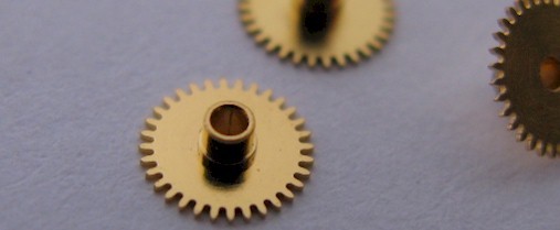 Rolex 2035 watch movement part 4513 hour wheel h= 1.5 mm