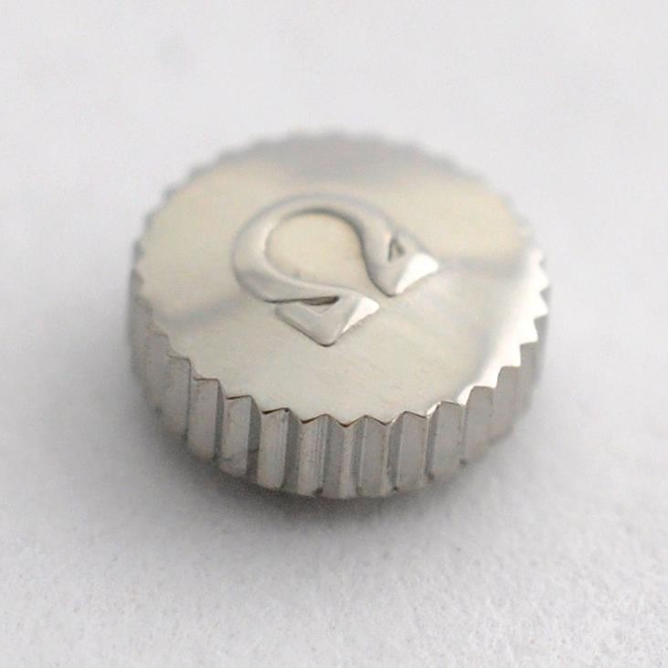 NEW OLD STOCK OMEGA CROWN ST STEEL 5.3MM calibers 265 266 267 268 30T2