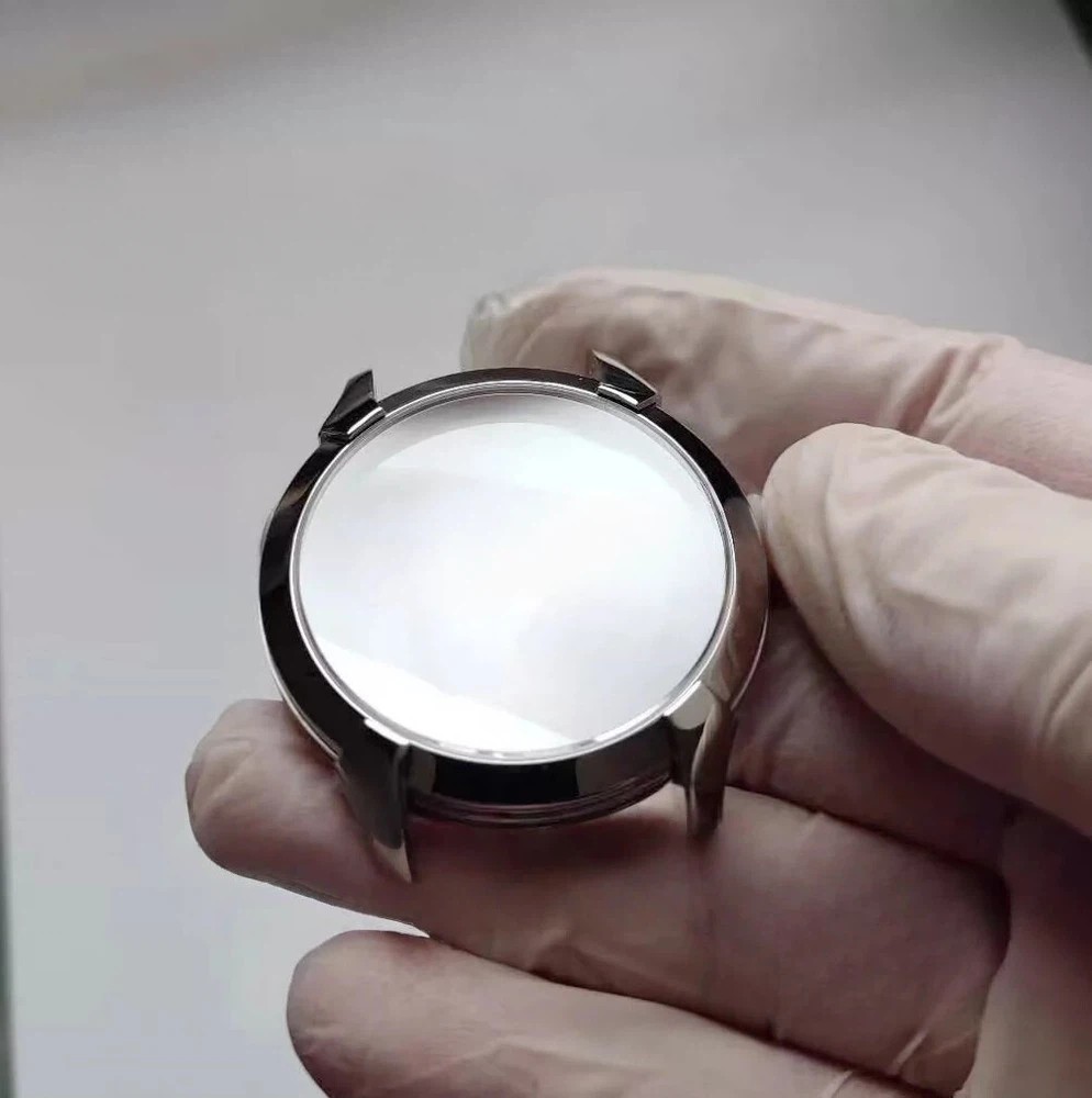 40mm Stainless Steel Watch Case With Band for Patrimony 2824