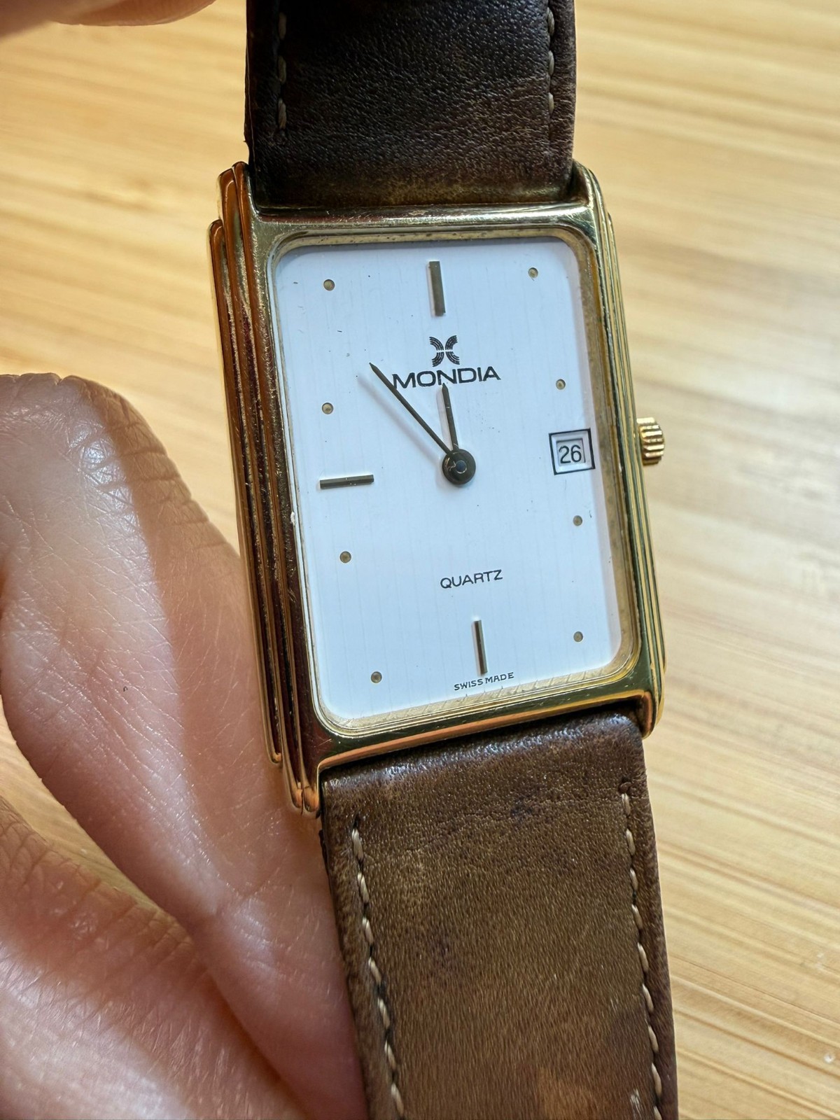 Mondia Quartz Tank Vintage – For Repair / Spare Parts