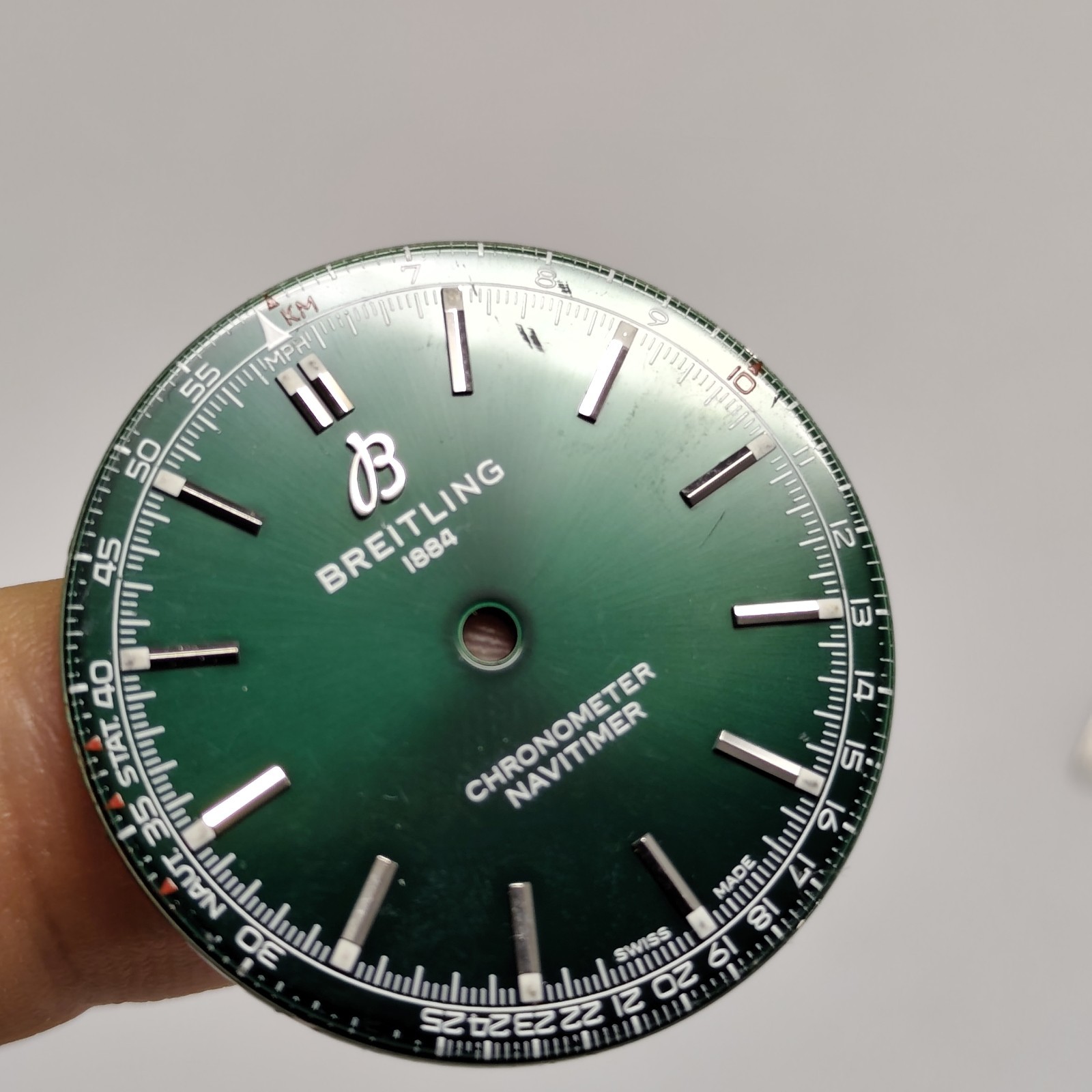 32 mm Breitling Watch Dail Swiss Made, PARTs Part REPAIRS #Y2