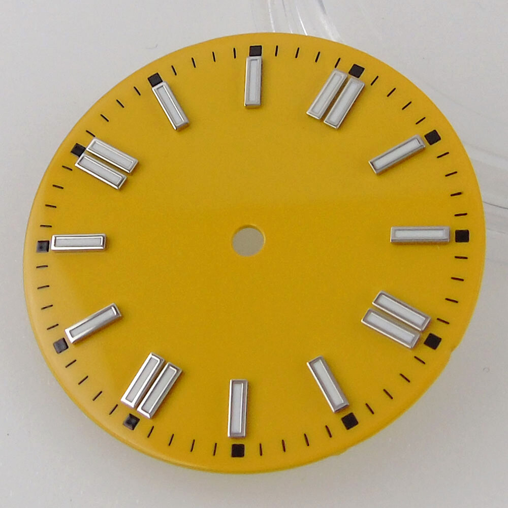 29mm Green Lume Sterile Watch Dial For ETA2824 2836/Miyota8215 821A/DG2813 3804