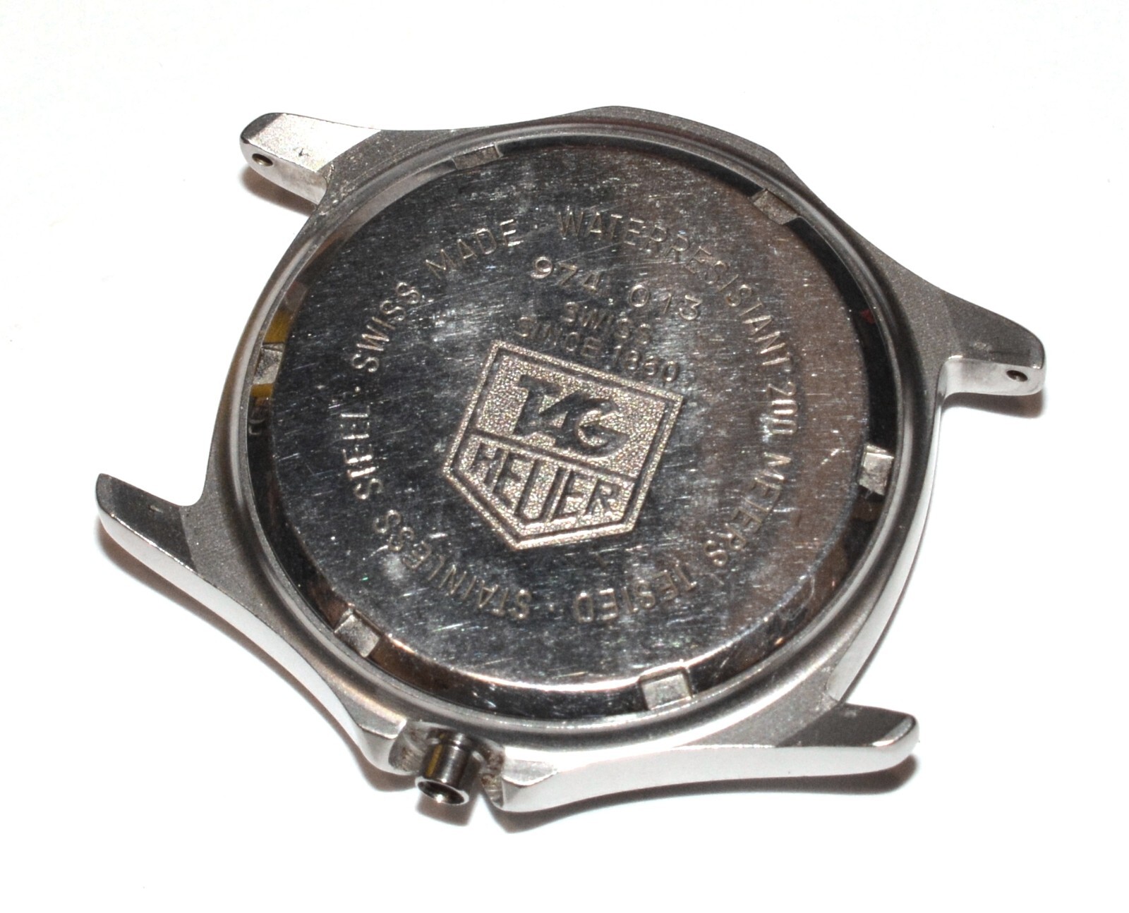 Original Tag Heuer 2000 Series Pre-Owned Stainless Steel Case! Ref: 974.013!