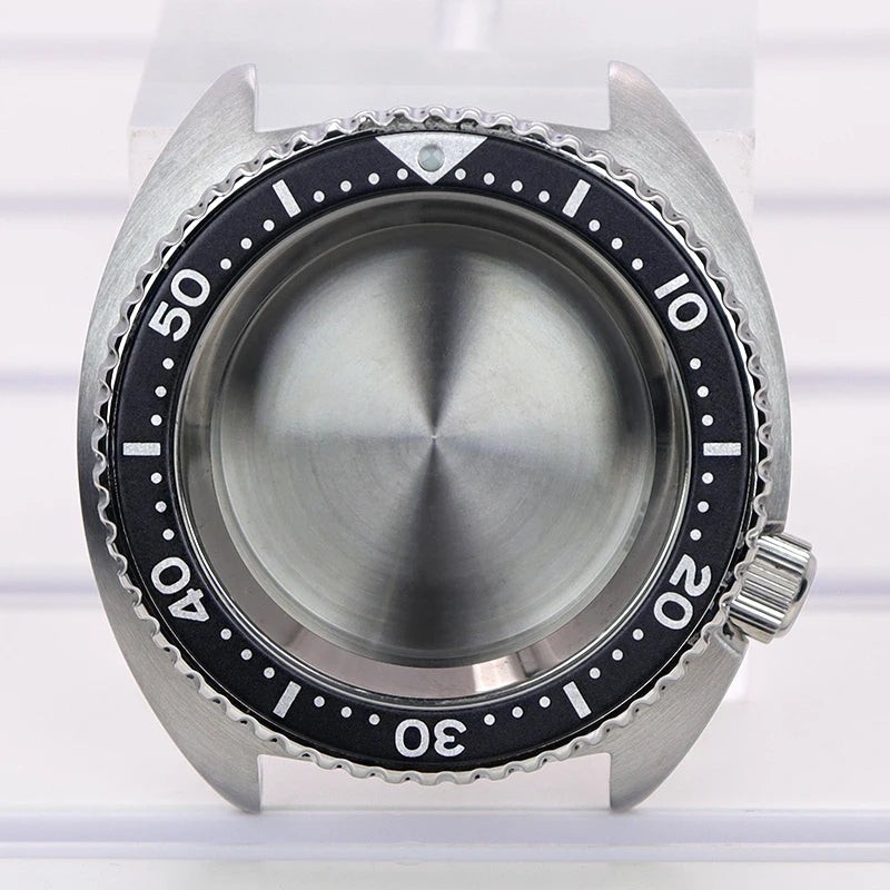 45mm Men’s Watch Case With Chapter Ring For Mod Abalone NH35 NH36 NH34/38 4R36