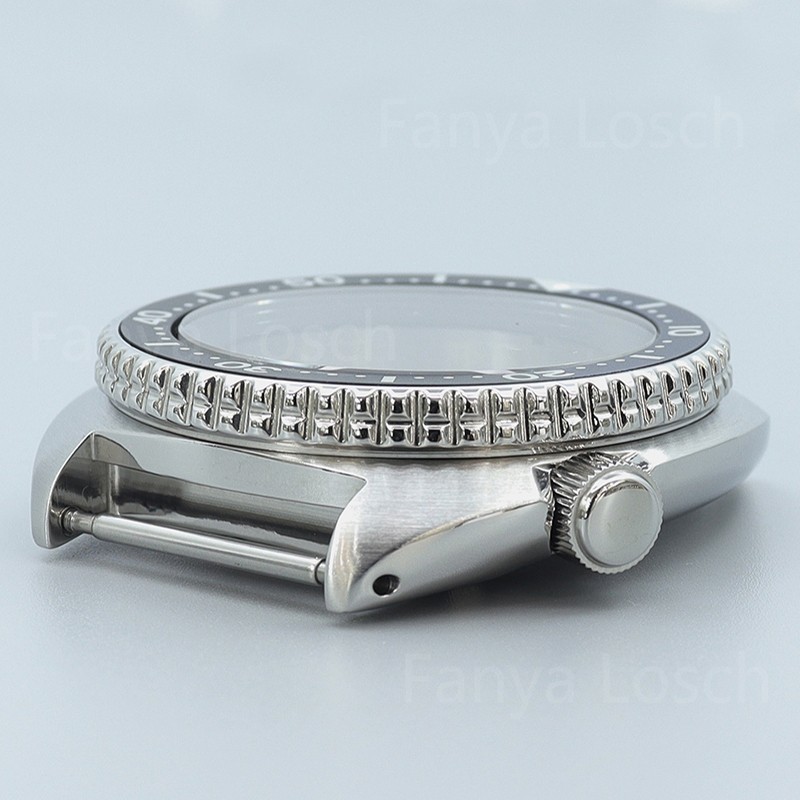 45mm Seiko Watch Case Modify Skx009 Mod 316L Stainless For Seiko NH35 34 NH36 38